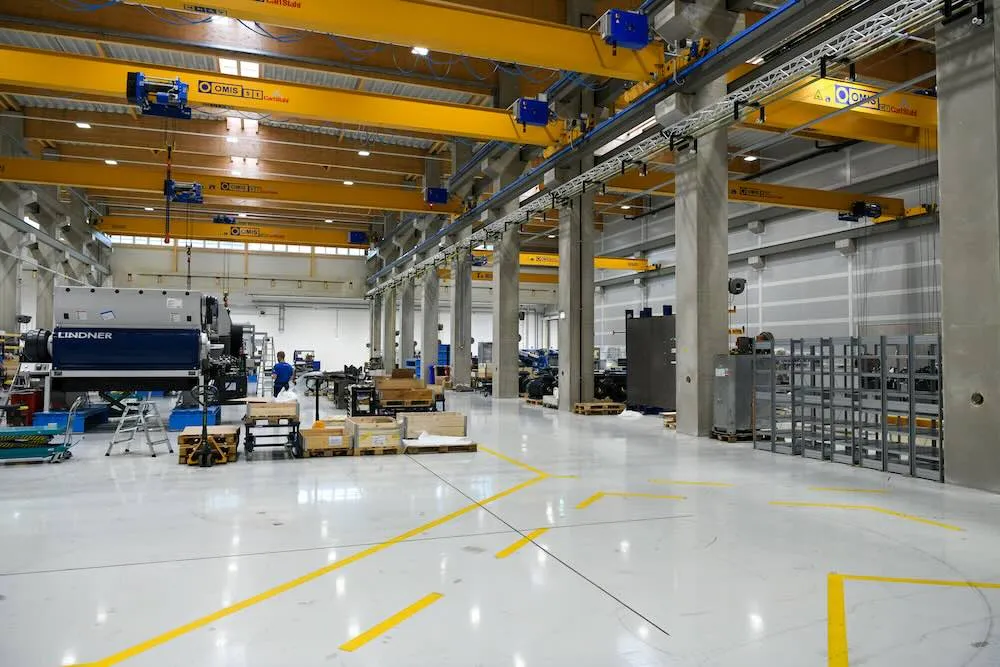 Getaktete Endmontage des Sondermaschinenbauers Lindner-Recyclingtech